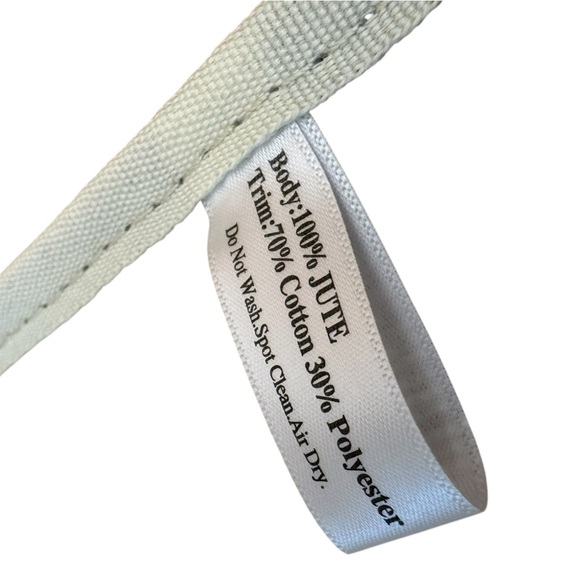 Brighton Limited Edition Jute Tan and Red Love‎ Earth Tote Bag  MSRP $129 - Picture 11 of 16